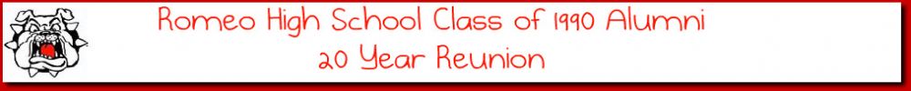 Romeo High School Reunion